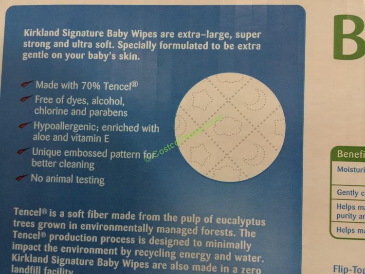costco394485KirklandSignatureBabyWipes spec CostcoChaser