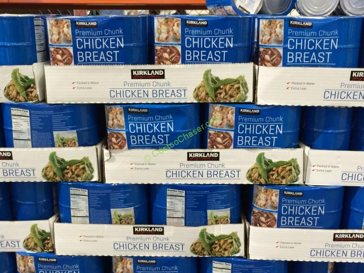 costco51070kirllandsignaturecannedchickenbreastall CostcoChaser
