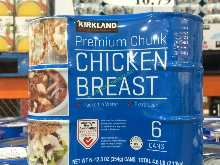 Kirkland Signature Canned Chicken Breast 6/12.5 Ounce Cans