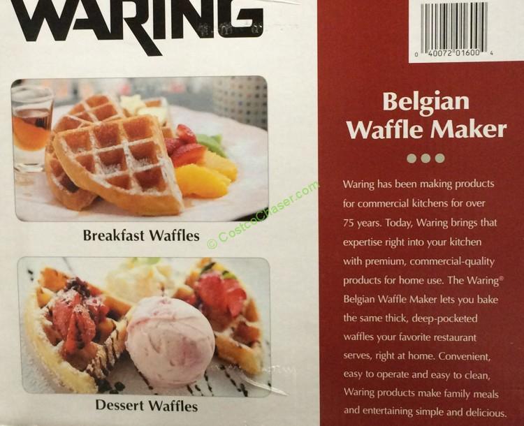 costco520766waringprobelgianwafflemakermark CostcoChaser