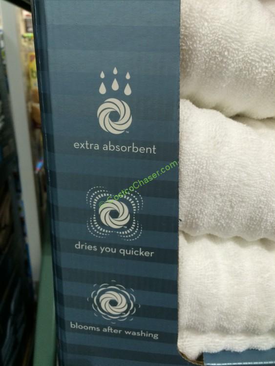 Charisma Ribbed Bath Towel 100 Cotton CostcoChaser