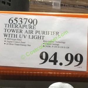 costco-653790-therapure-tower-air-purifier-tag