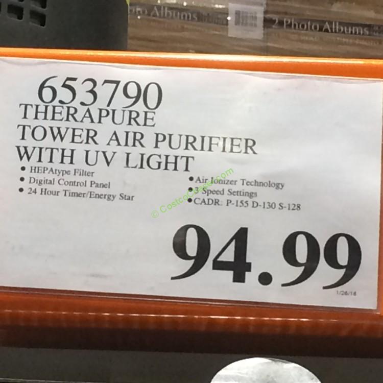 costco653790therapuretowerairpurifiertag CostcoChaser