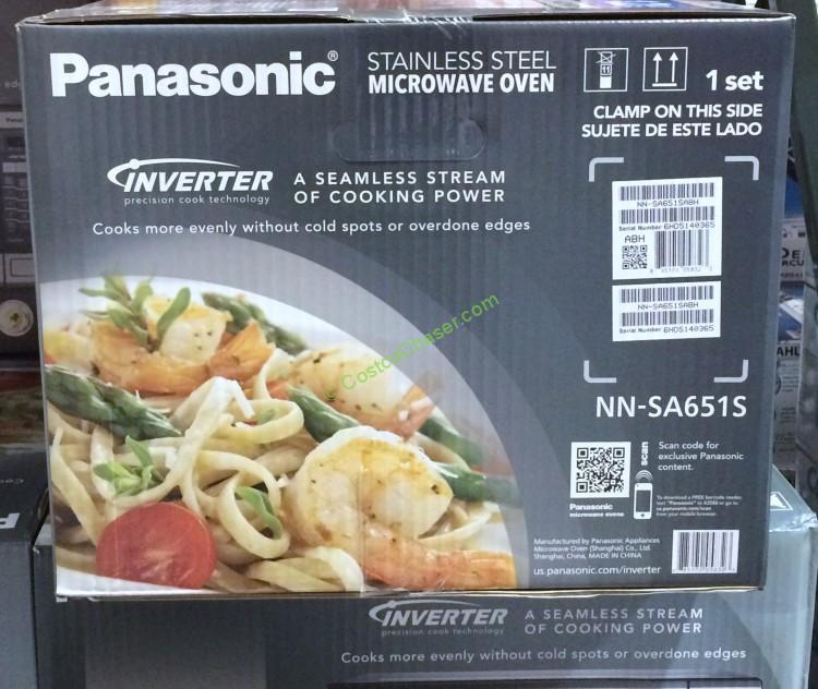 Panasonic NNSA651S Microwave Oven 1.2 Cubic Foot CostcoChaser