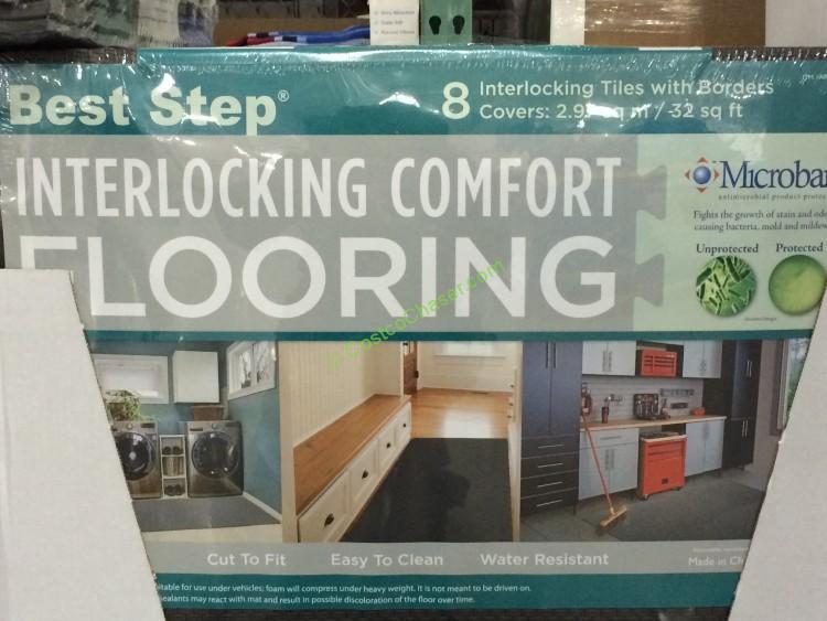 Best Step Interlocking Comfort Flooring with Microban