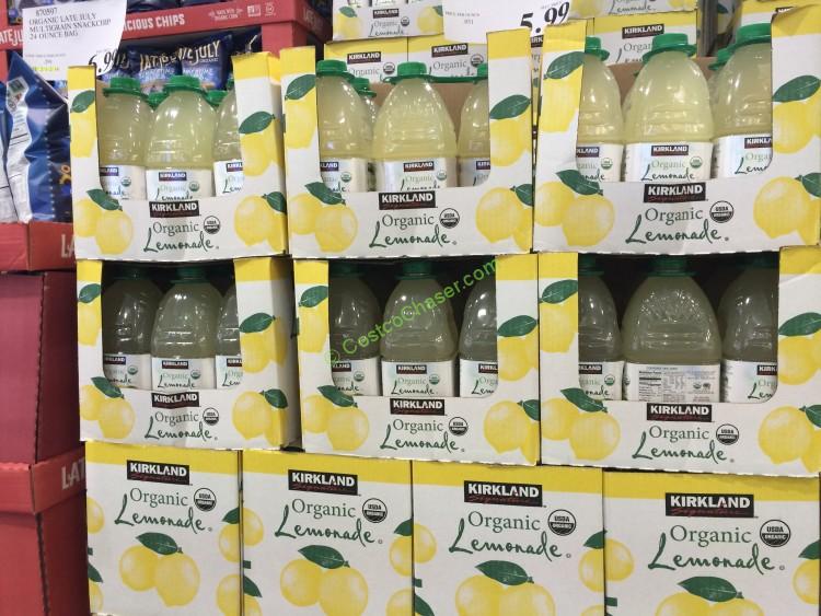 Kirkland Signature Organic Lemonade 2/96 Ounce Bottles CostcoChaser