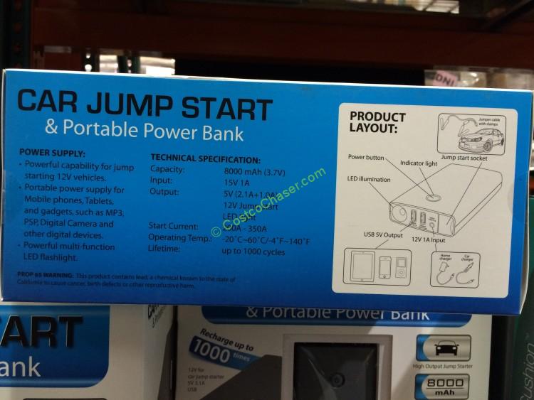 Lithium Jump Starter and Portable Power Bank CostcoChaser