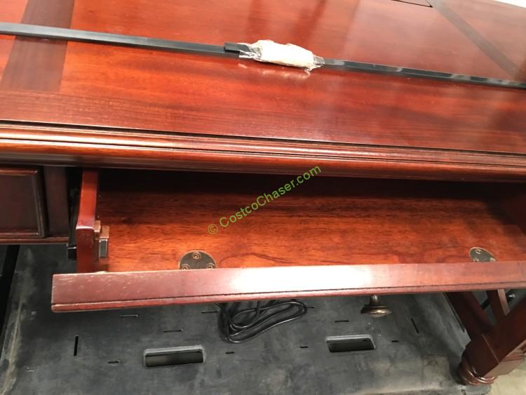 costco788494universalfurniture54inwritingdeskkeyboarddrawer