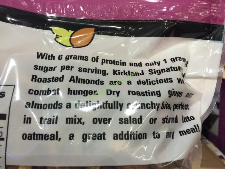 costco812369kirklandsignaturedryroastedalmondsspec CostcoChaser