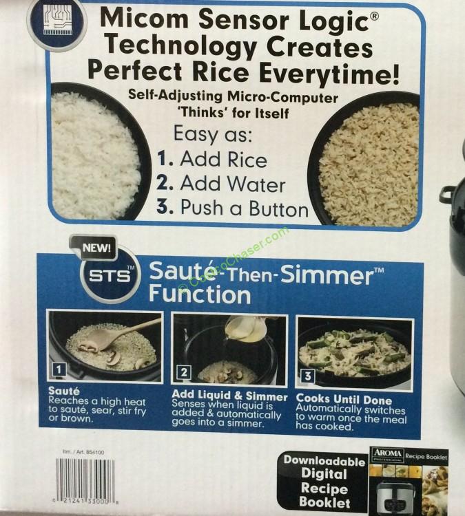 costco854100aromastainlesssteelriceslowcookerspec3 CostcoChaser