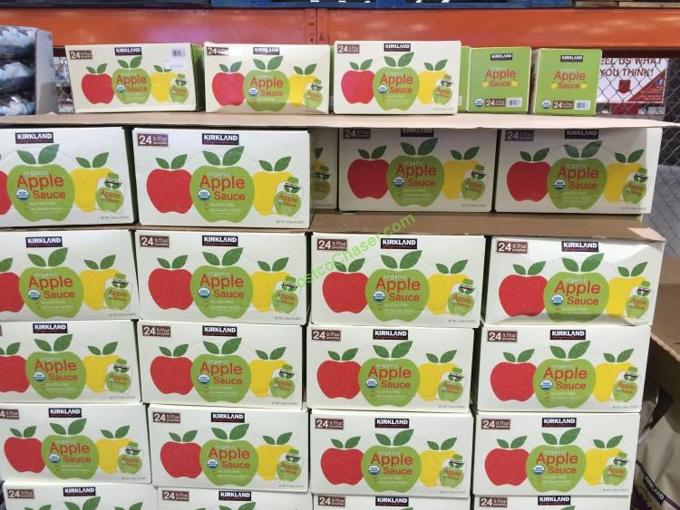 Kirkland Signature Organic Applesauce 24/3.17 Ounce Pouches CostcoChaser