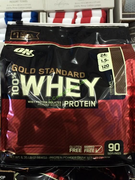 Optimum Nutrition Gold Standard 100% Whey Protein, 90 Servings