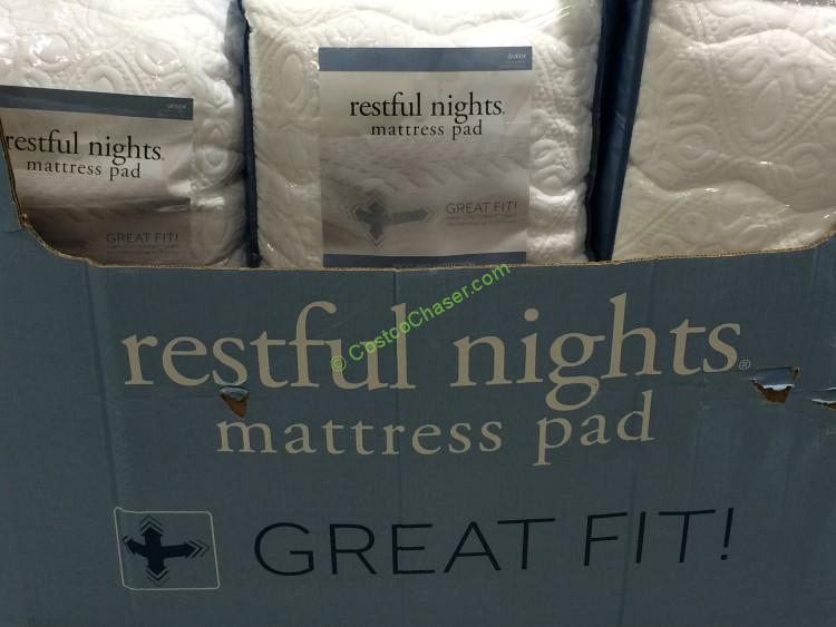 costco902930restfulnightsmattresspadall CostcoChaser