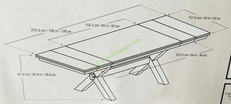 Hillsdale Furniture 9-Piece Counter Height Dining Set – Costco Chaser