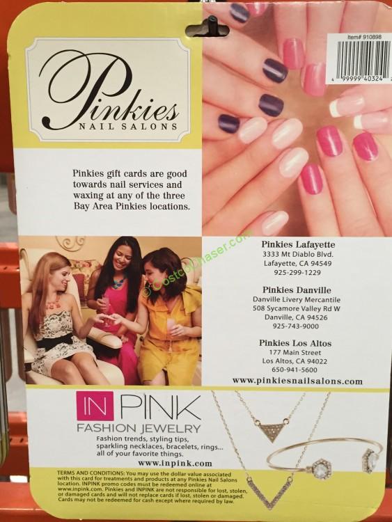 Pinkie's Nail Salon 2 $50 Gift Cards