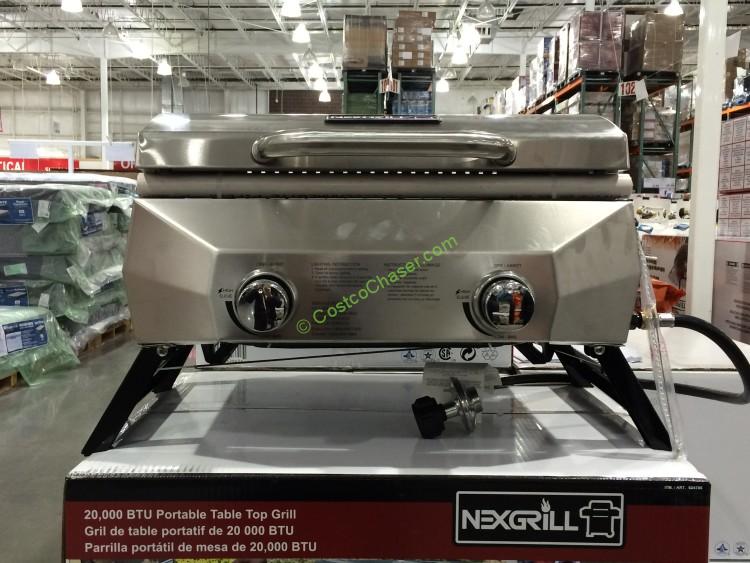 Nexgrill 19” Table Top Gas BBQ 20,000 Total BTU