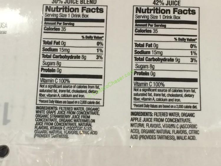 Organic Honest Kids Juice Variety Pack 40pk/6 oz Boxes CostcoChaser