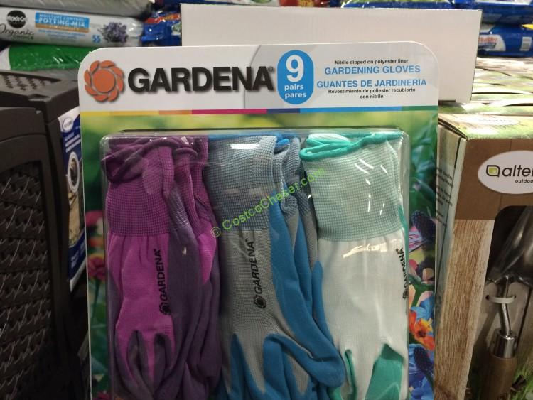 Gardena Gardening Gloves 9 Pairs