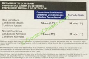 costco-962795-precision sensors-professional-stud-finder-spec4