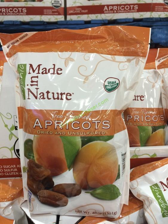 Made in Nature Organic Dried Apricots,  48 Ounce Bag