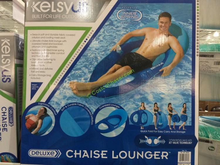 Kelsyus Chaise Lounger Costcochaser, Pool Float Chair Costco