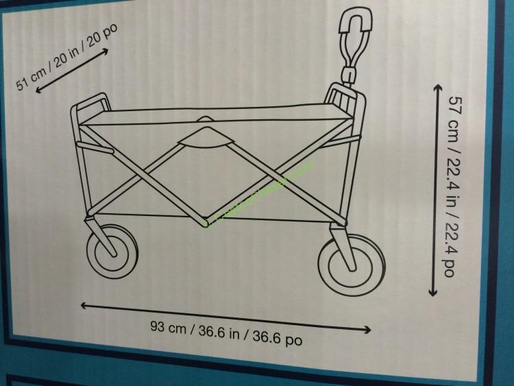 costco990558foldablewagonsize CostcoChaser
