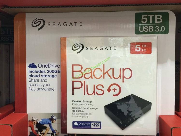 Seagate 5TB Backup Plus Desktop External Hard Drive