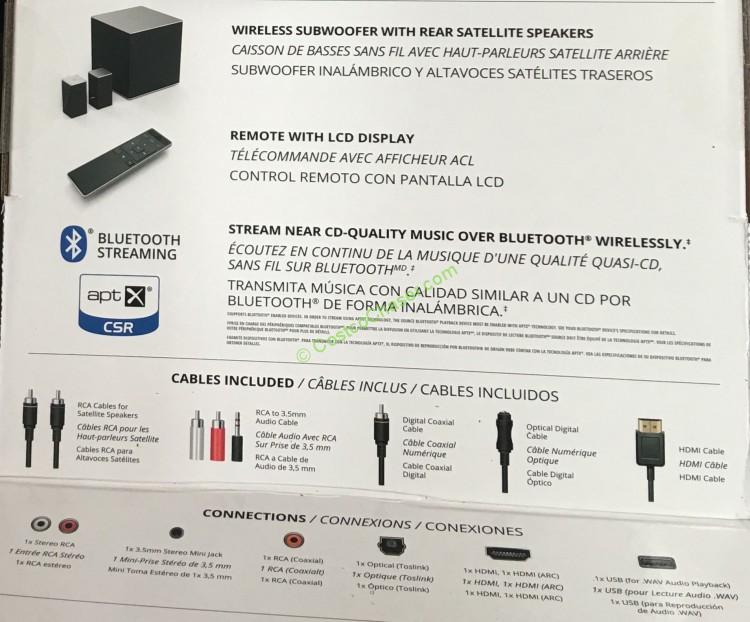 Vizio 5.1 Channel Soundbar Home Theater with Wireless Sub (SB4051) CostcoChaser