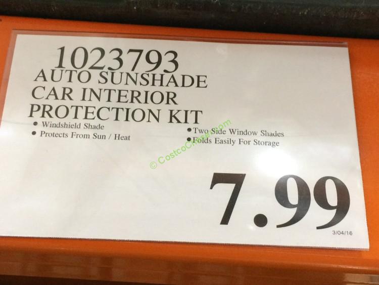 coastco1023793autosunshadecarinteriorprotectionkittag