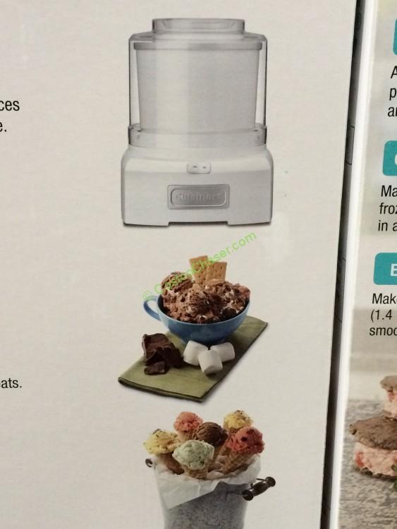 Cuisinart 1.5 Quart Ice Cream Maker, Model CIM42PC CostcoChaser
