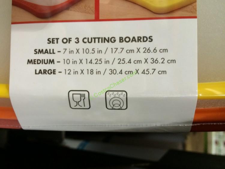 Dexas 3PK Grippboard Cutting Board CostcoChaser