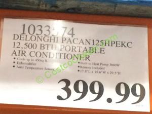 costco-1033574-delonghi-pacan125hpekc-12500-btu-protable-air-conditioner-tag