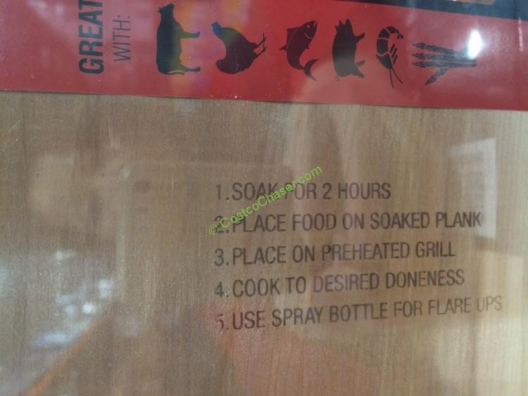 Coastal Cuisine Cedar Grilling Planks 8 Pack CostcoChaser