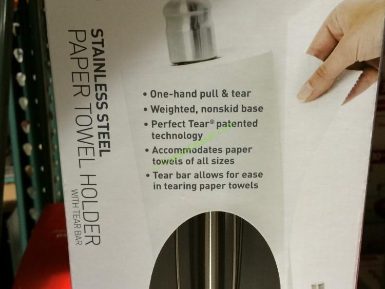 costco140159KamensteinStainlessSteelPaperTowelHolderpart2
