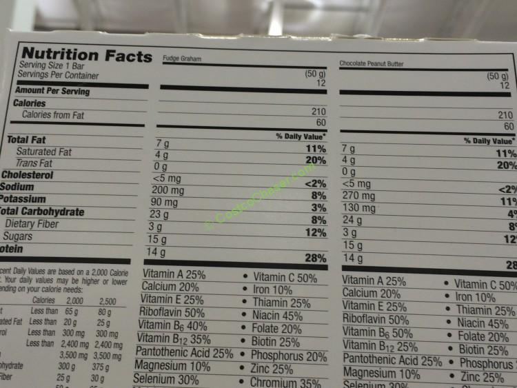 costco20358zoneperfectbars2flavorvarietychart CostcoChaser