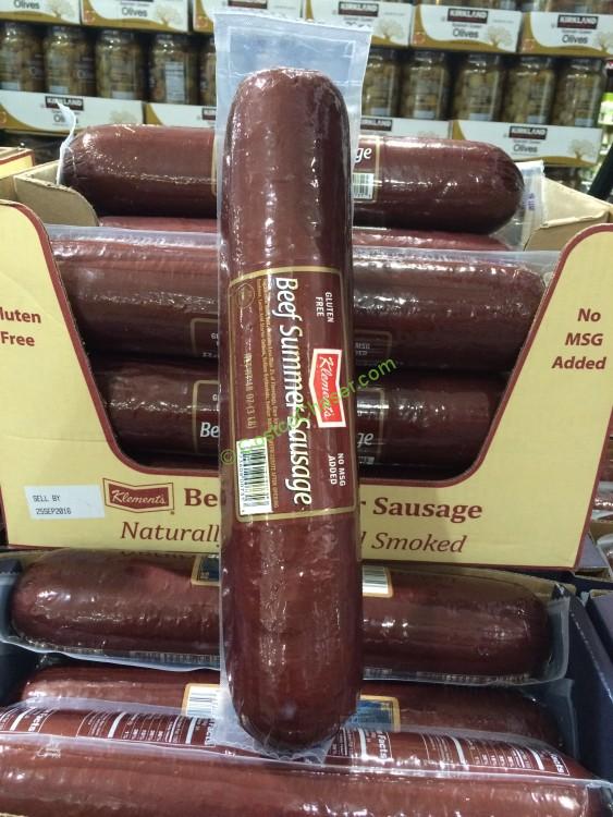 Klement’s Beef Summer Sausage 3 Pounds