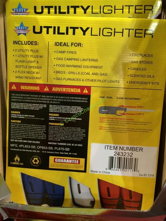 Elite Brands USA Utility Lighter 5 Pack CostcoChaser