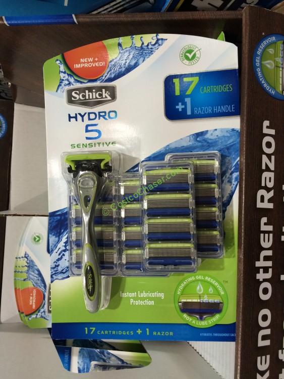 Schick Hydro 5 Sensitive Razor + 17 Cartridges