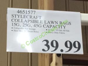 costco-4651577-Stylecraft-Collapsible-Lawn-Bags-tag
