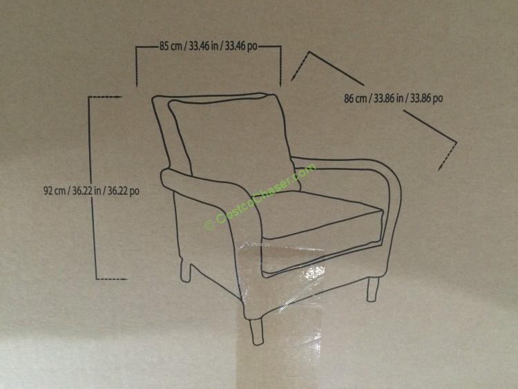 Brown Jordan Woven Accent Chair CostcoChaser