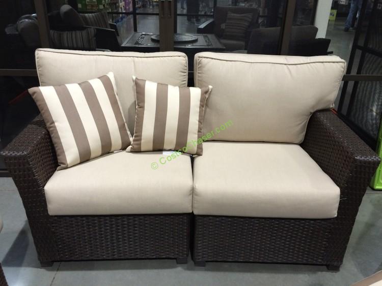 Oak Valley 5 PC Woven Modular Sectional CostcoChaser