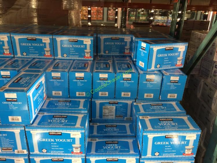 Kirkland Signature Greek Nonfat Yogurt 2/32 Ounce Tubs CostcoChaser