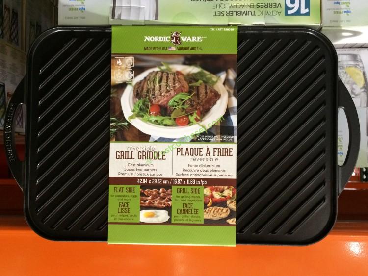 Nordic Wave Reversible Grill/Griddle CostcoChaser