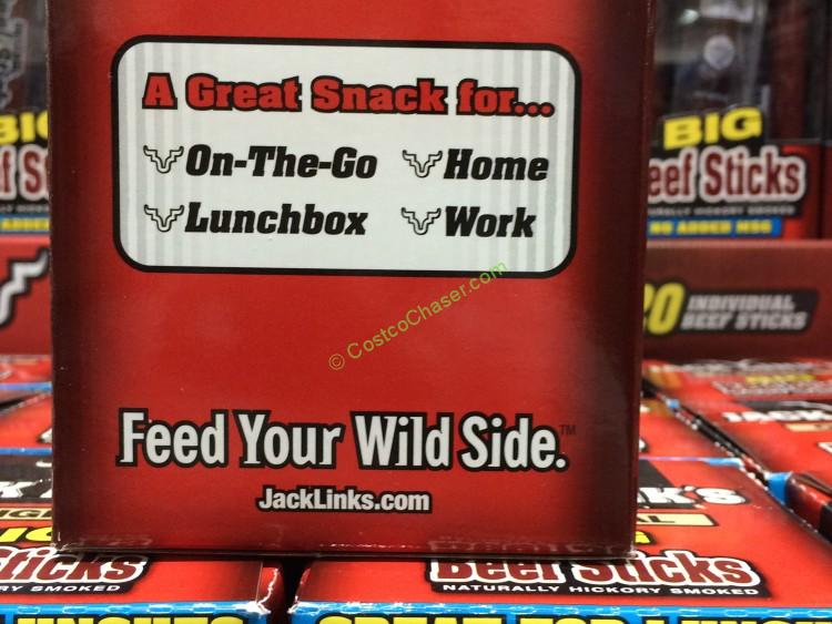 Jack Link’s Original Beef Sticks 20 Count Container CostcoChaser