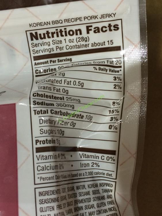 costco605195goldenislandkoreanbbqporkjerkychart CostcoChaser