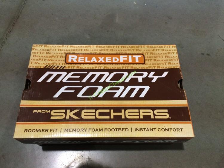 costco610407skechersmensleatherlaceupmemoryformshoebox CostcoChaser