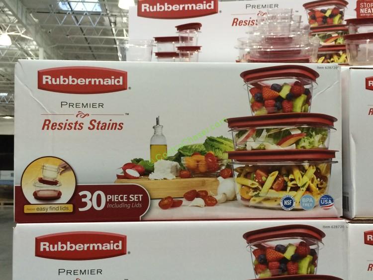 Rubbermaid 30PC Premier Food Storage Set