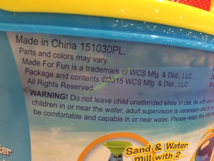 14PC Bucket Playset Sand and Water Fun CostcoChaser