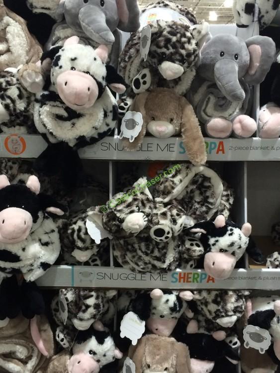 Little Miracles Snuggle Me Sherpa Blanket CostcoChaser