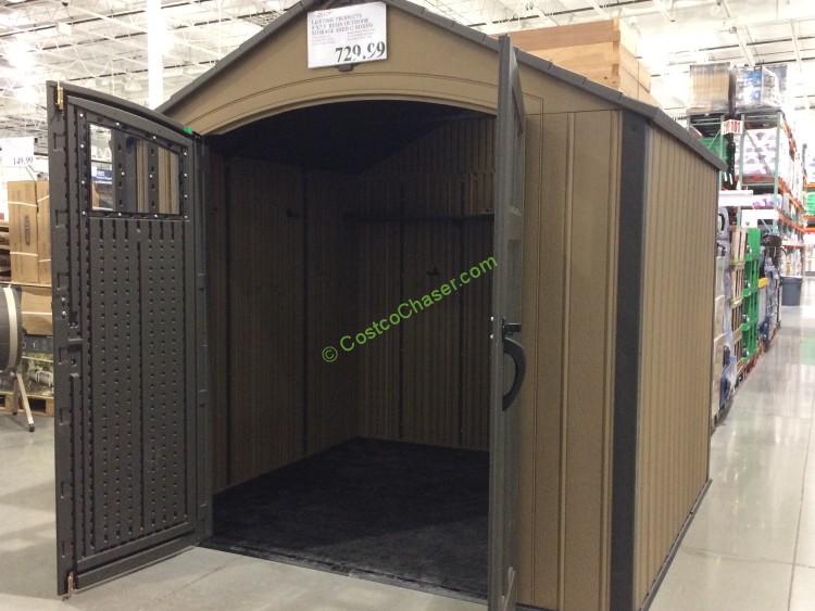 Lifetime Products 8â€² x 7.5â€² Resin Outdoor Storage Shed 